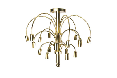 Luxe Italian Cascade Chandelier - Art Deco Antiques
 - 1