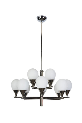 Mid-Century Modernist Chandelier By Stilnovo