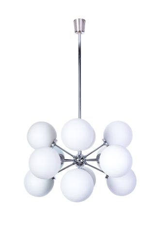 Gorgeous Mid-Century Modernist Chandelier By Richard Essig